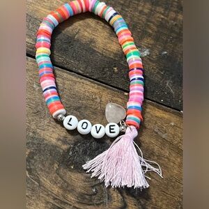 Preteen love bracelet